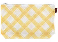 Mad for Plaid Project Bag - Cornsilk 