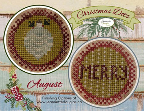 Christmas Dots Ornaments - August