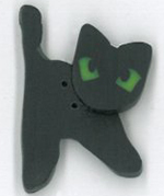 4697L Large Hissing Cat- Just Another Button Co