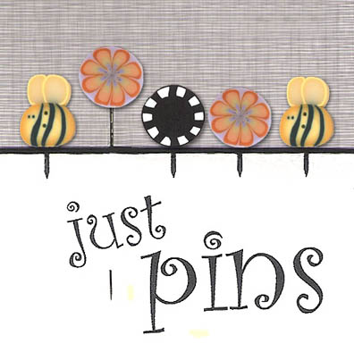 Just Pins - Bees & Blossoms