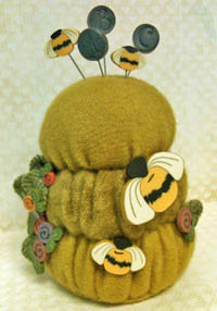 B is for Beehive Pincushion 