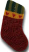 nh1021 Red Stocking - Just Another Button Co