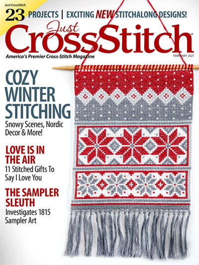 2021 February Just Cross Stitch Magazine