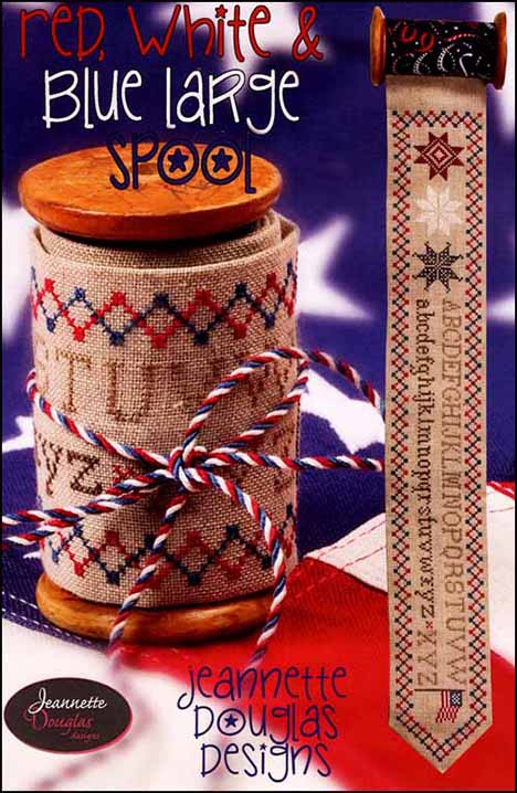 Red, White & Blue Large Spool