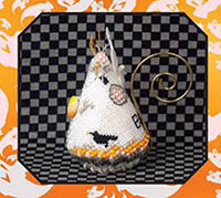Candy Corn Ghost Mouse Limited Edition