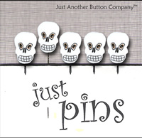 Just Pins - Spooky Skulls
