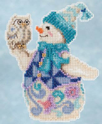 Snowy Owl Snowman Kit