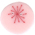 lc1001 Sm. Red Sparkle on Pink - Just Another Button Co
