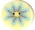 lc1020 Teal Daisy on Yellow - Just Another Button Co
