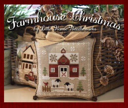 Farmhouse Christmas #1 - Little Red Barn