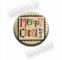 Tiny Tidings Merry Christmas Stitch Dot by Lizzie Kate