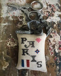 Paris Scissor Fob