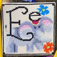 Animal Alphabet E - Ellie Elephant