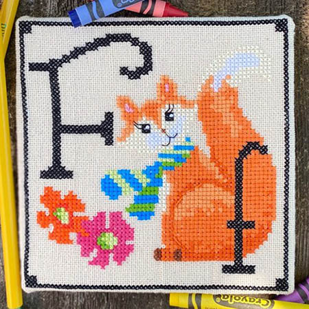 Animal Alphabet F - Fannie Fox