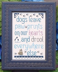 Dogs Leave Paw Prints - The Snarky  Version