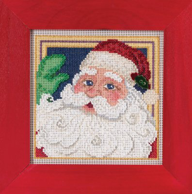 2015 Winter Button & Bead - Jolly St. Nick