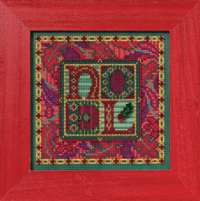 2012 Winter Button & Bead - Tapestry Noel