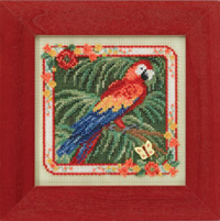 2014 Spring Button & Bead - Parrot