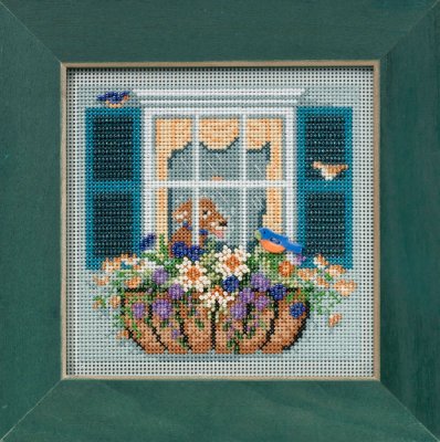 2015 Spring Button & Bead - Window Box