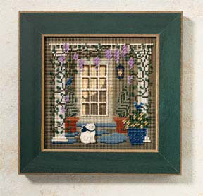 2006 Spring Button & Bead-Wisteria Welcome