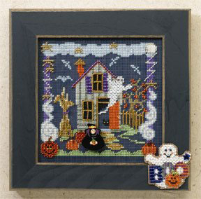 2006 Autumn Button & Bead-Boo House