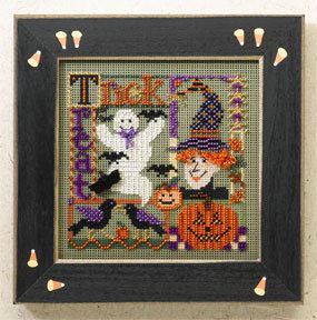 2006 Autumn Button & Bead-Trick or Treat Collage