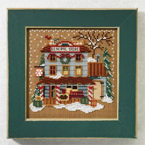 2007 Christmas Village Button & Bead - General Store
