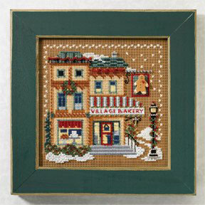 2007 Christmas Village Button & Bead - Village Bakery