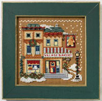 2007 Christmas Village Button & Bead - Village Bakery