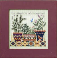 2008 Spring Button & Bead-Herb Garden