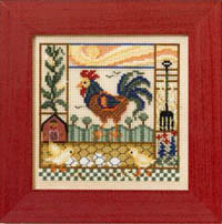 2008 Spring Button & Bead-Barnyard Morning