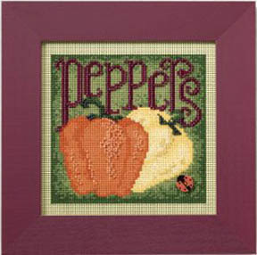 2009 Spring Button & Bead-Peppers