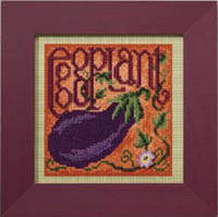 2009 Spring Button & Bead-Eggplant