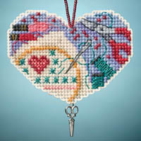 I Love Charmed Ornaments - Love Stitching