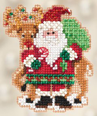 2012 Winter Holiday - Santa and Rudolph