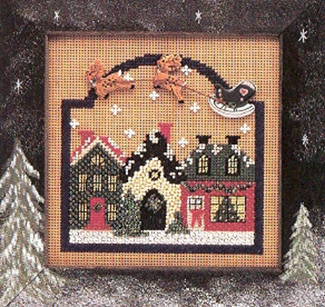 1995 Winter Button & Bead -  Christmas Village