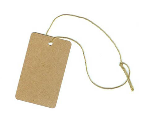 Gift/Ornament Tag on String