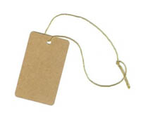 Gift/Ornament Tag on String