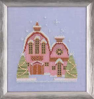 Little Snowy Pink Cottage