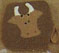 nh1053 Cow - Just Another Button Co