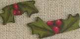 nh1066 Holly Sprig - Just Another Button Co