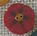 nh1075 Wiliams Red 5 Petal Flower - Just Another Button Co