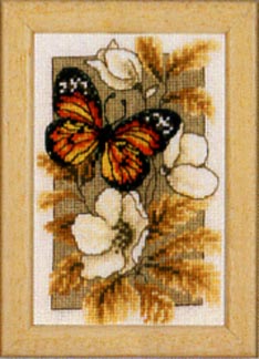 Butterfly on Flowers I Kit