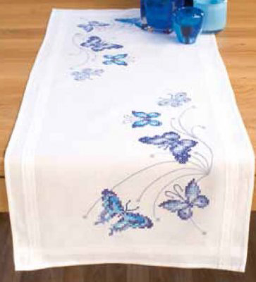 Blue Butterflies Runner Kit