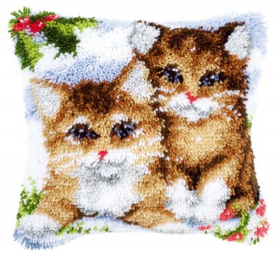 Snow Cats Pillow