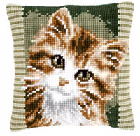 Brown Cat Cushion Kit