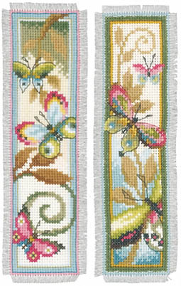 Deco Butterflies Bookmarks Kit