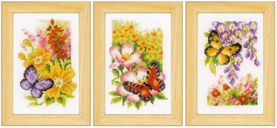 Mini Butterflies & Flowers Set Kit