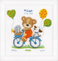 Cycling Bear Announcement Kit