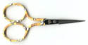 Yellow Floral Handle Embroidery Scissors